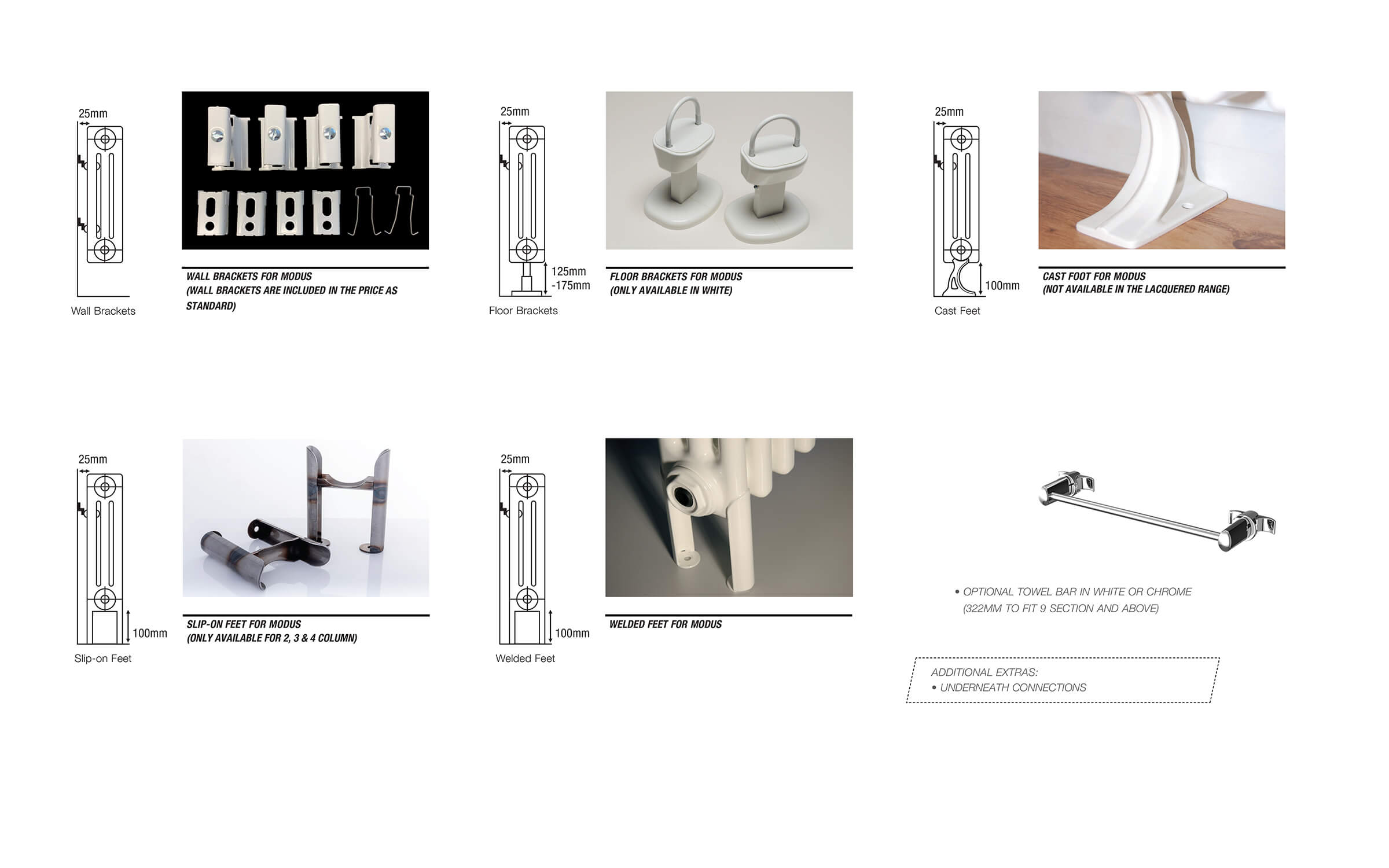 Modus Made to Measure - Brackets